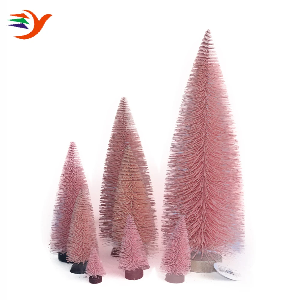 
Manufacturer Sales Frosted Artificial Customized Size Mini Christmas Tree for Table Decoration 