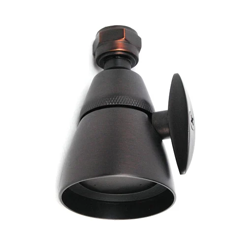 Chrome Plated Brass Low Flow 1-3/4-Inch Face Shower Head With Adjustable Spray