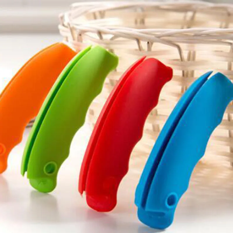 Strong Silicone Handle Carrier Plastic Bag Holder for Shopping Bags Garbage bag