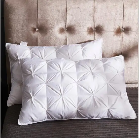 
China Manufacture High quality Wholesale hot goose feather pillow inserts,goose down pillow 