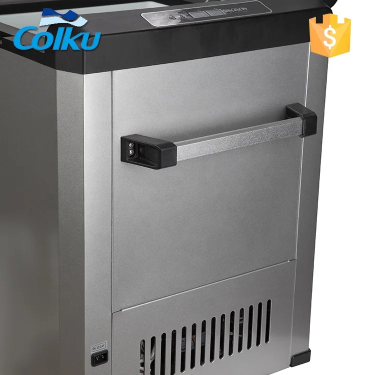 DC-62FD (39+21) Liters 12v 24v Portable Fridge freezer