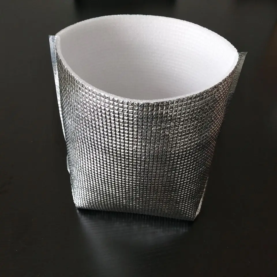 carton insert foam foil liner biodegradable  insulated freezer Silver Moisture Proof Thermal Box Liners Great To Keep Items Cold Or Warm shipping bags