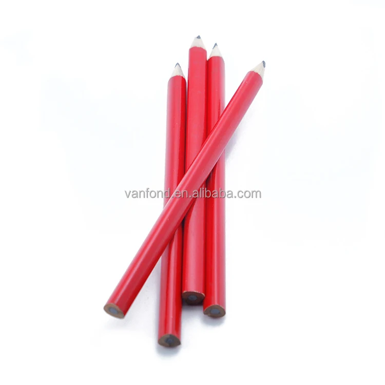 Carpenter Pencil Wholesale Promotional Triangle Shaped Jumbo Wood HB Standard Pencils Black LOOSE