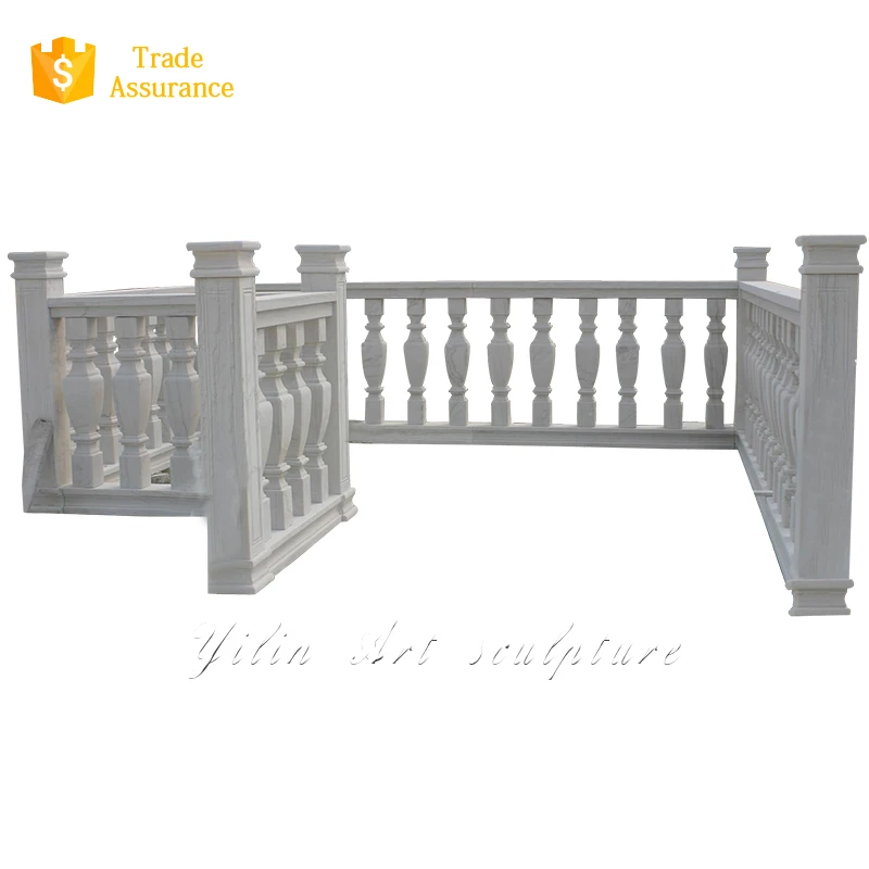 Marble stone balustrade carving sculpture with pillars YL-I039