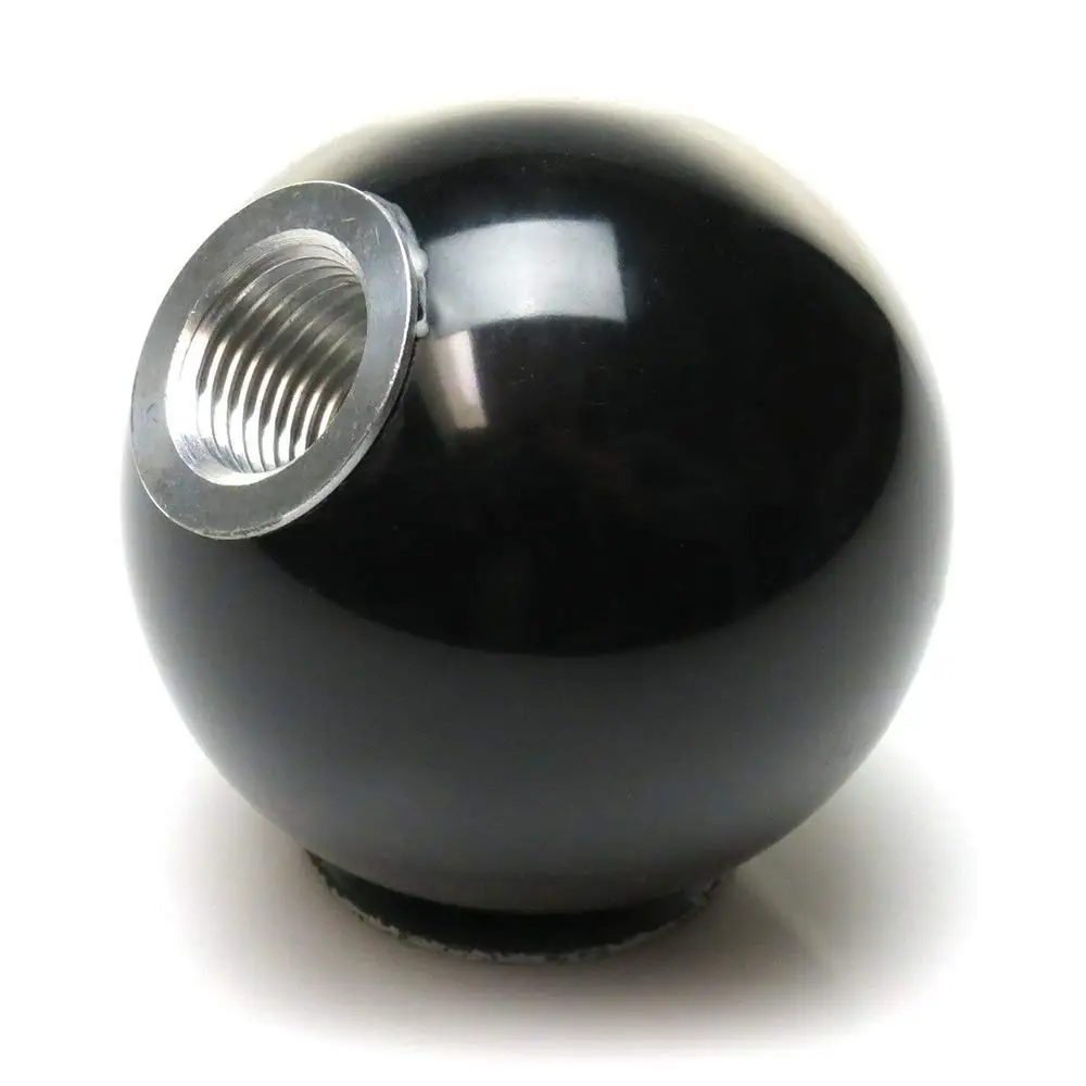 Black 8th POOL BILLIARD BALL Custom Shift Lever Shift Knob Shifter Head With Three Size Thread Adapter