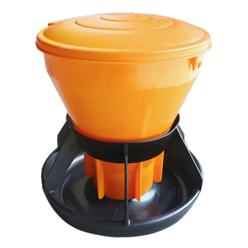 Livestock Automatic Plastic Double Side Pig Feeders Piglets Feeder for