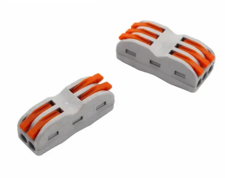 5 Pin Quick Wire Connector Universal Compact Wiring Connector Push-in Conductor Terminal Block
