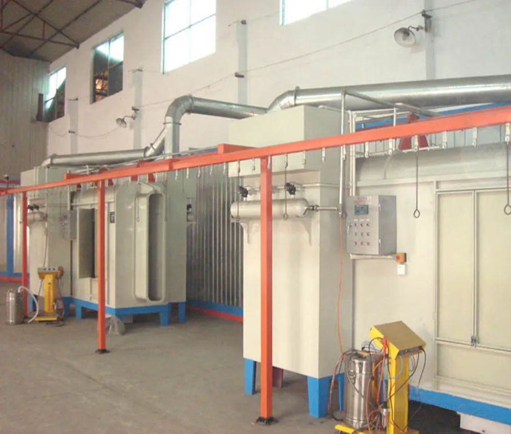 Automatic spray painting equipment automatic paint coating line equipments