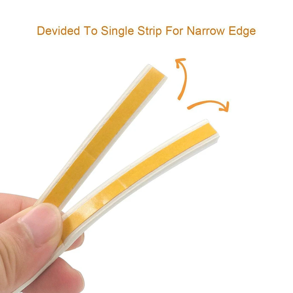 Self-adhesive EPDM Door Window Insulation Draught Excluder Sponge Weatherstrip Foam Seal Strip