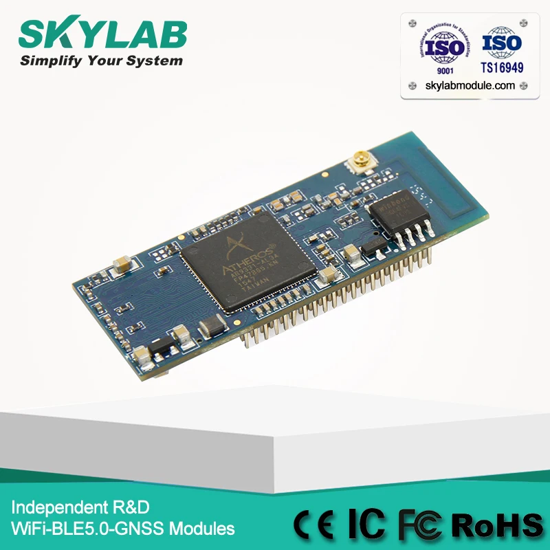 SKYLAB высокоскоростной UART WiFi I2S/SPDIF интерфейс AR9331 ретранслятор wifi модуль для ретранслятора WiFi