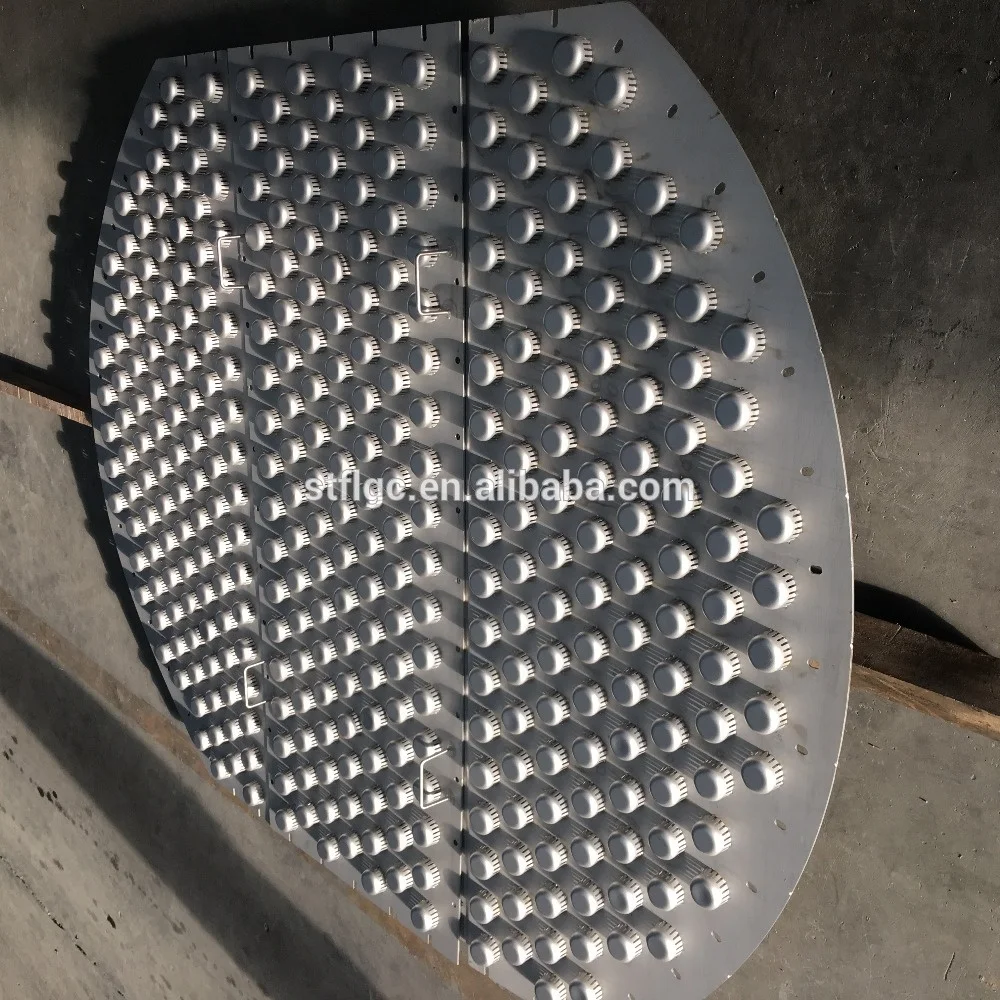 
Distillation Column Bubble Cap Tray 