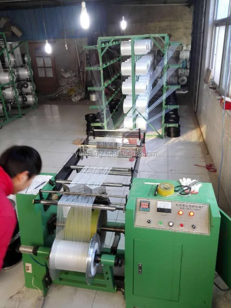 Ribbon warping machine
