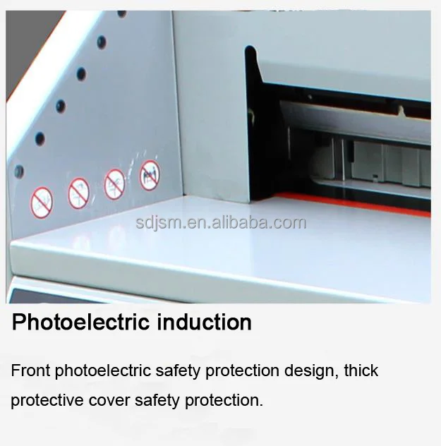 Electric paper cutting machine/automatic paper cutter/program paper guillotine for sale