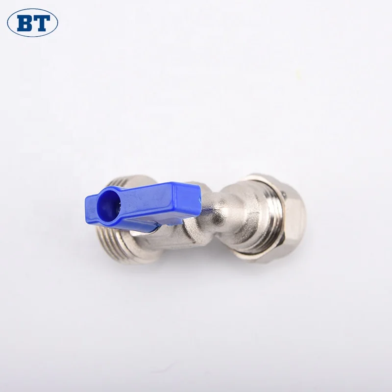 Isolation Valve 1 4 1 2 External Thread Joint Brass Water Heater Right Angle Ball Valve