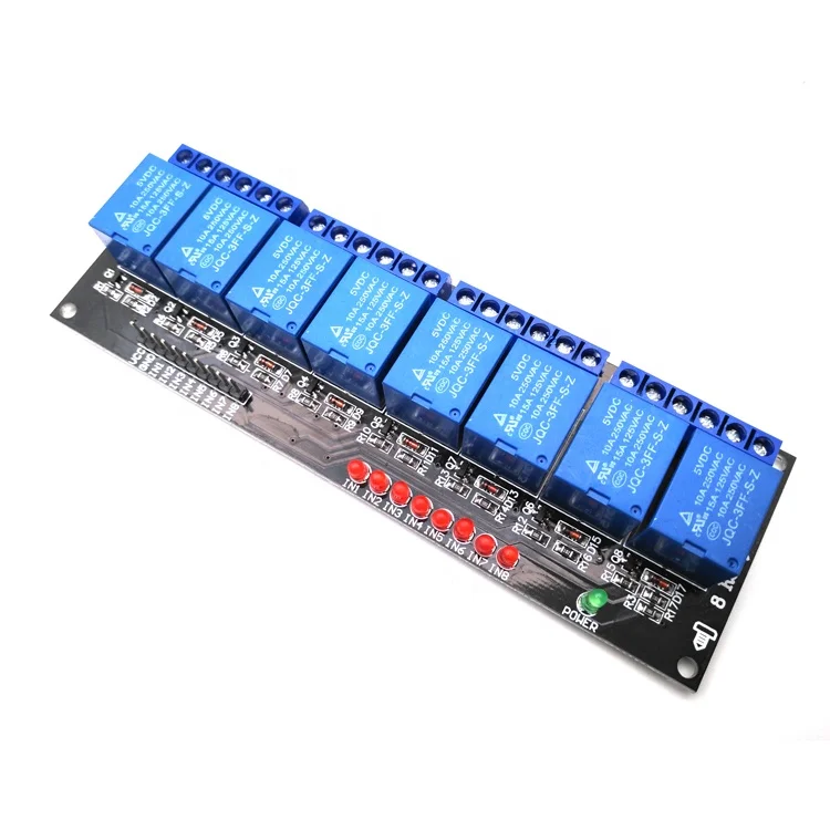 8 Channel Relay Module Relay Expansion Board 5V Without Light Coupling