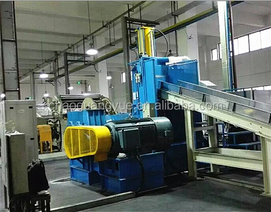 Hydraulic pressure type 75L rubber plastics kneading machine with best rotors