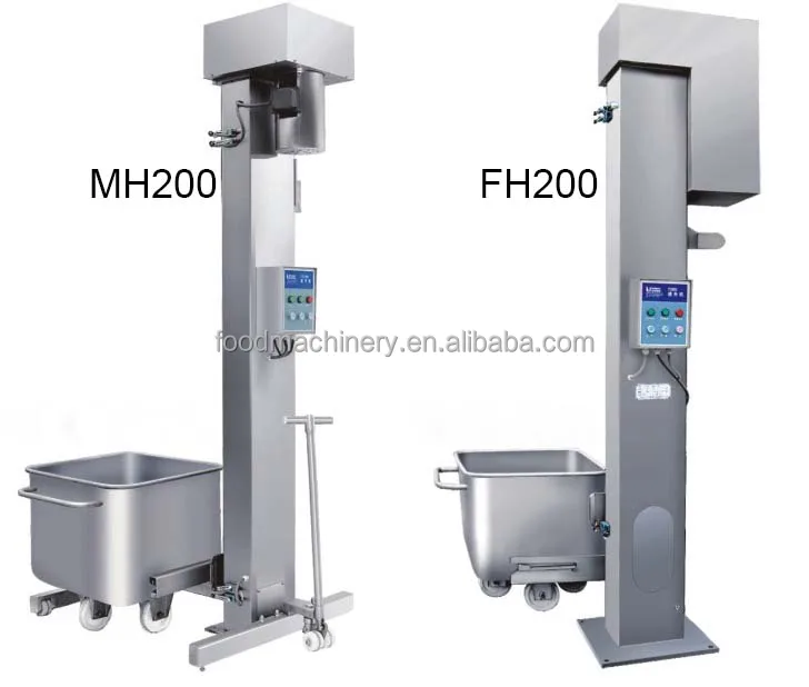 Подъемник для мяса, лифт с бункером, цена