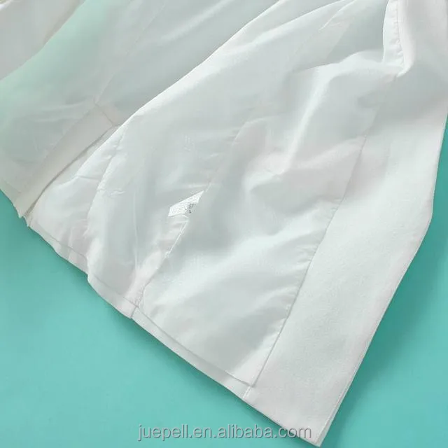 
OEM notched collar open front sleeveless women long blazer jacket / waistcoat 