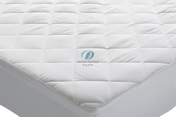Deeda factory hypoallergenic hotel mattress pad with waterproof protectors