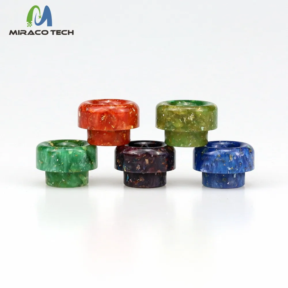 Foggyman 810 resin Drip Tip Compatible with Goon 528 v1.5 RDA tfv8 tfv12 tank Resin Mouthpiece vape