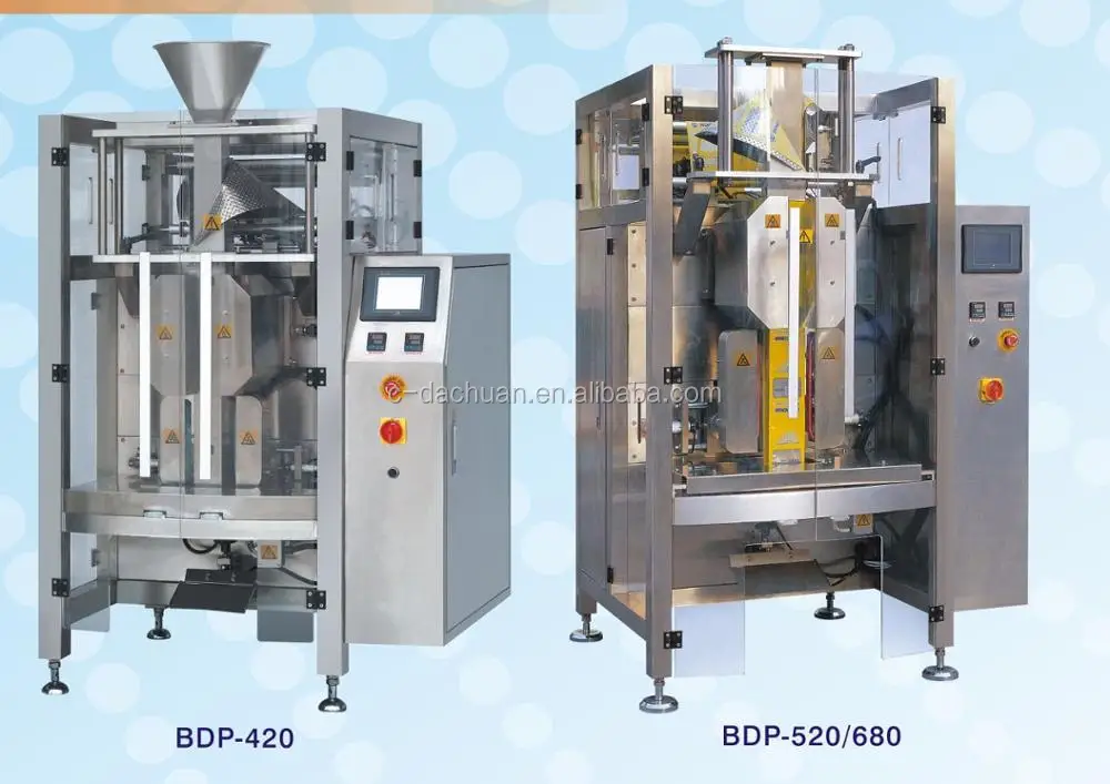 Foshan automatic peanut chewing gum french fries packing machine