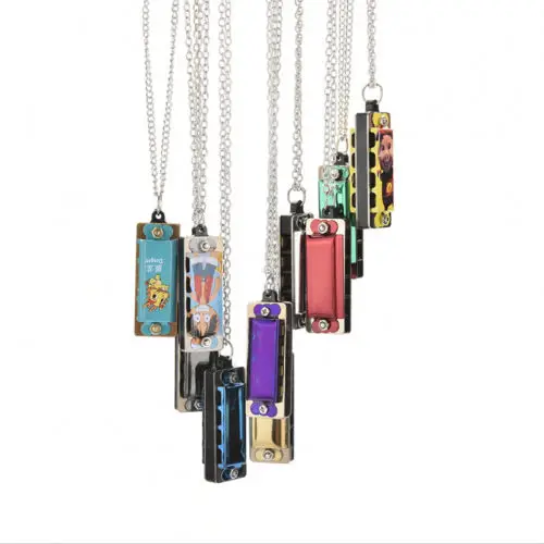 Дешевый лучший подарок, Милая Мини-гармоника с 4 отверстиями и 8 тонами для детей