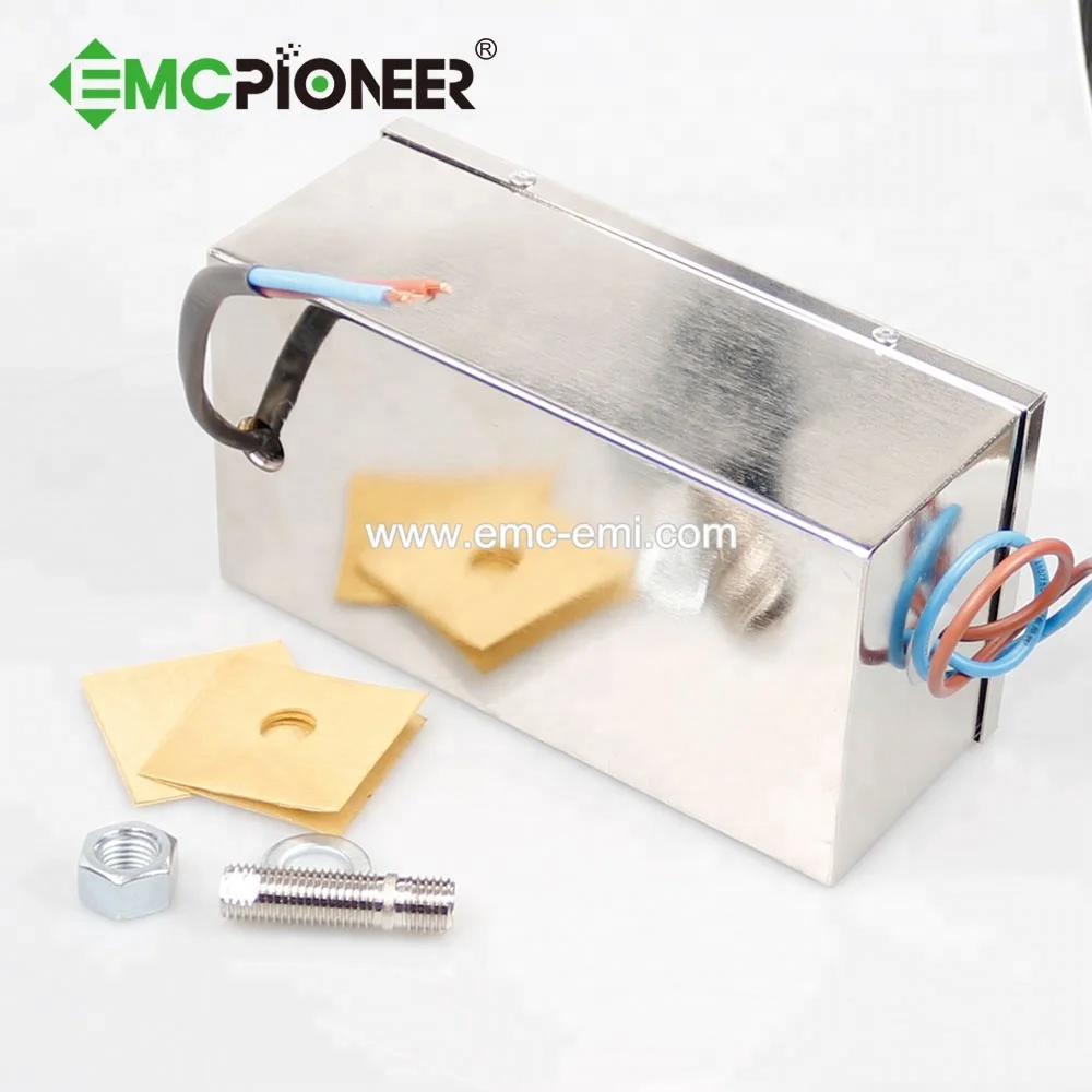 Однофазный фильтр мощности 25 А для радиочастотной клетки faraday