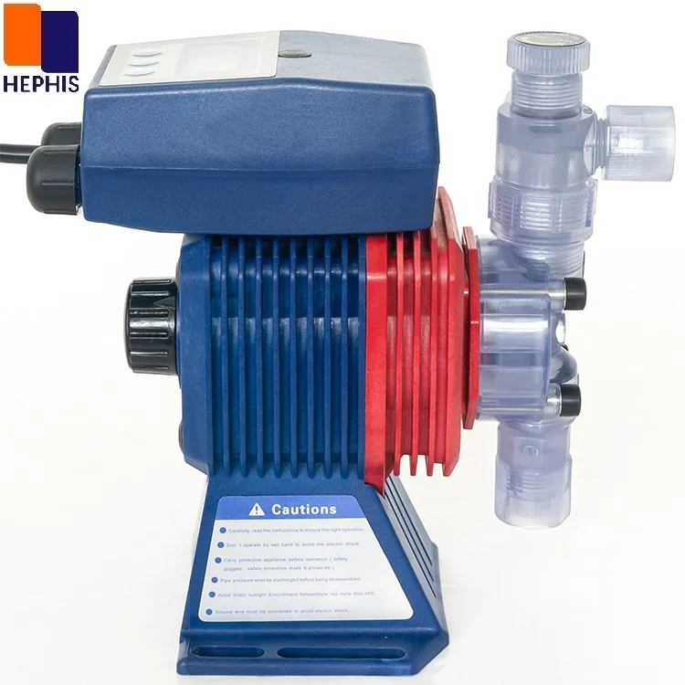 Solenoid diaphragm metering pump sodium hypochlorite dosing pump for chemical liquid