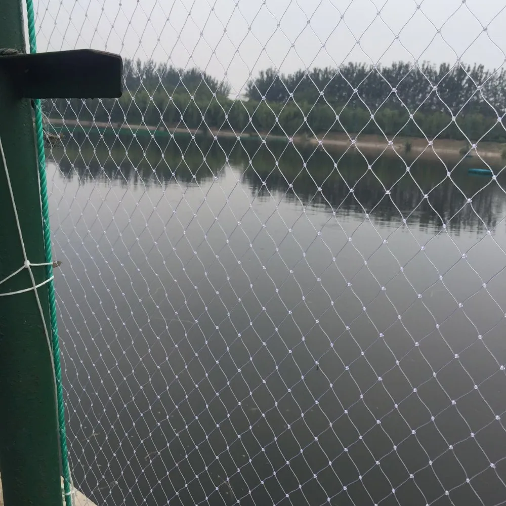 knotted or knotless golf driving range net golf course fencing