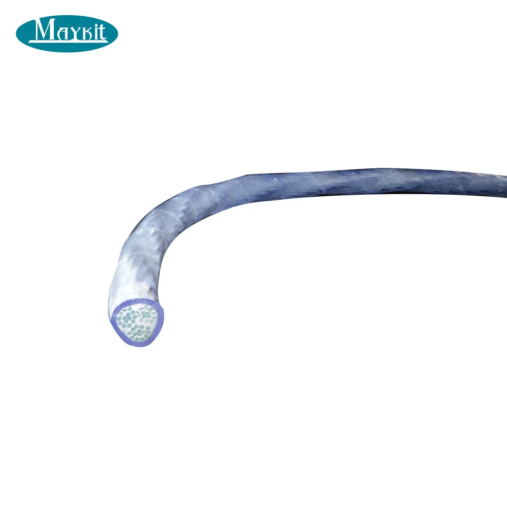 
42 cores 1mm clear jacketed side glow fiber optics for cable light 