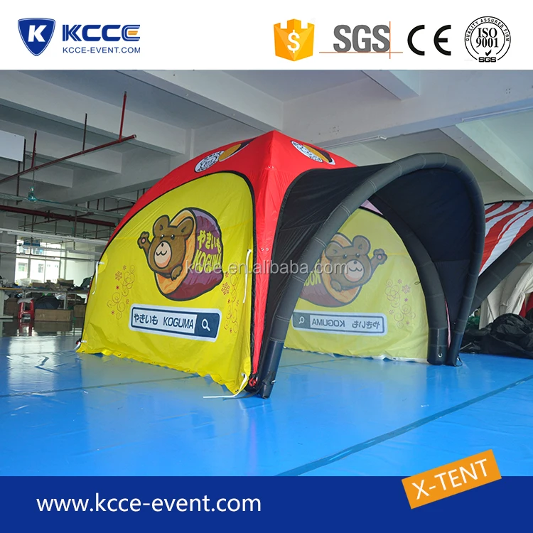 KCCE New Hot Top Quality Free Sample Flame retardant coatingwinter Instant Inflatable Tent Dome