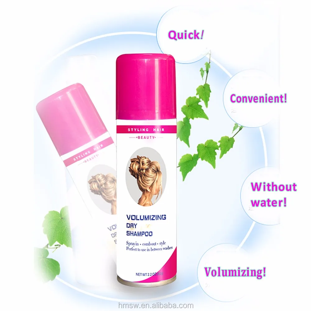 Go-touch 2.2 oz dry shampoo for icky hair everyday no water wash