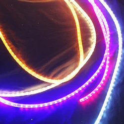 2020 PVC Wholesale Outdoor Led Rgb Decorative Super Bright  Professional Customized Length Led Christmas Decoration Light