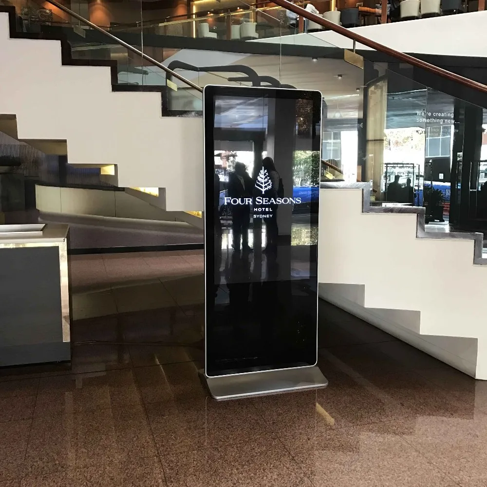 49' floor standing Android  digital signage and advertising display
