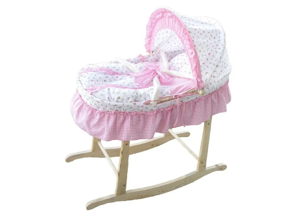 Sleeping Handmade Decorative Moses Cradle Baby Basket Baby