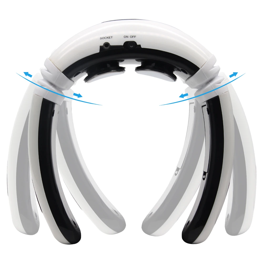 2019 New Products Electric Pulse Neck Massager Cervical Vertebra Impulse Therapy Relief Pain