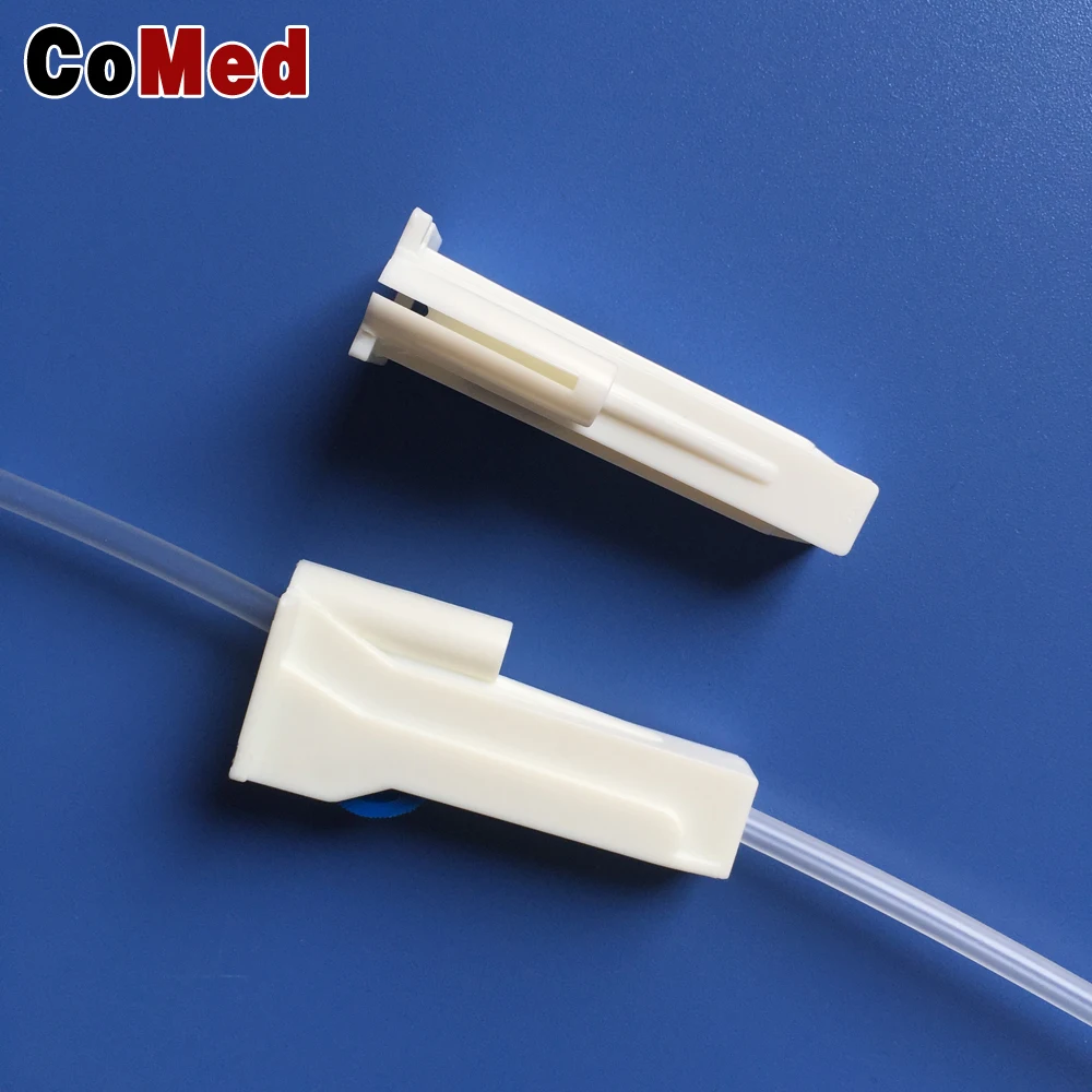 Double chamber infusion set with Y-port for single use