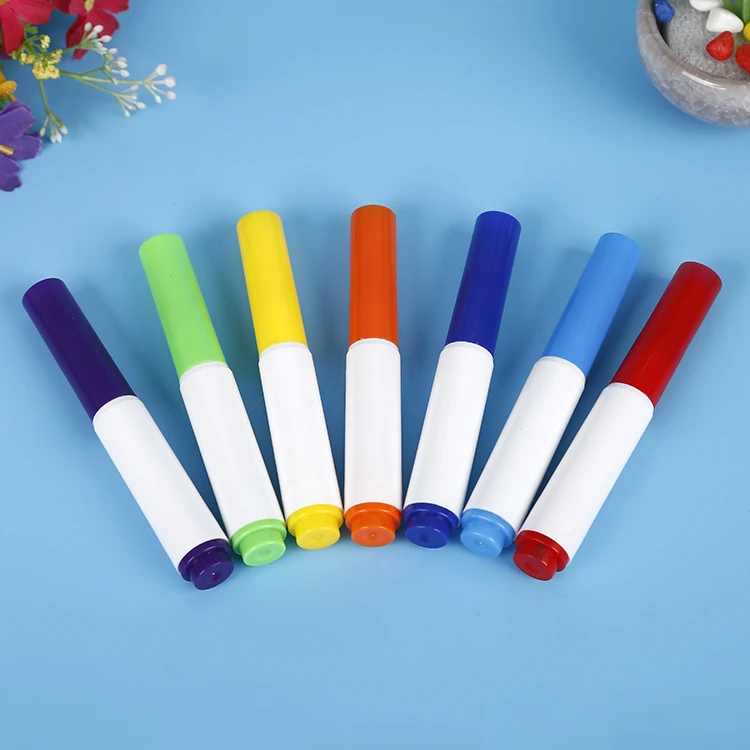Factory wholesale cone tip mini whiteboard pen ink can also be used as watercolor pen or marker  for kids and school