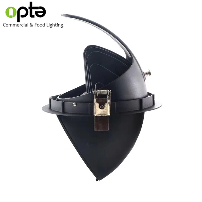 
3200k LED food lighting pink special color 360 degree gimbal downlight for meat 