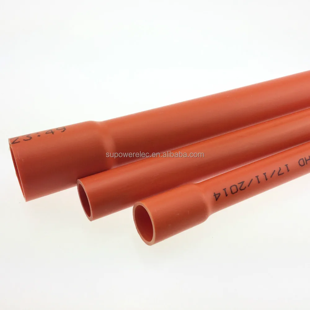 
Australian heavy duty Orange Electrical Conduit Pipe 40mm 