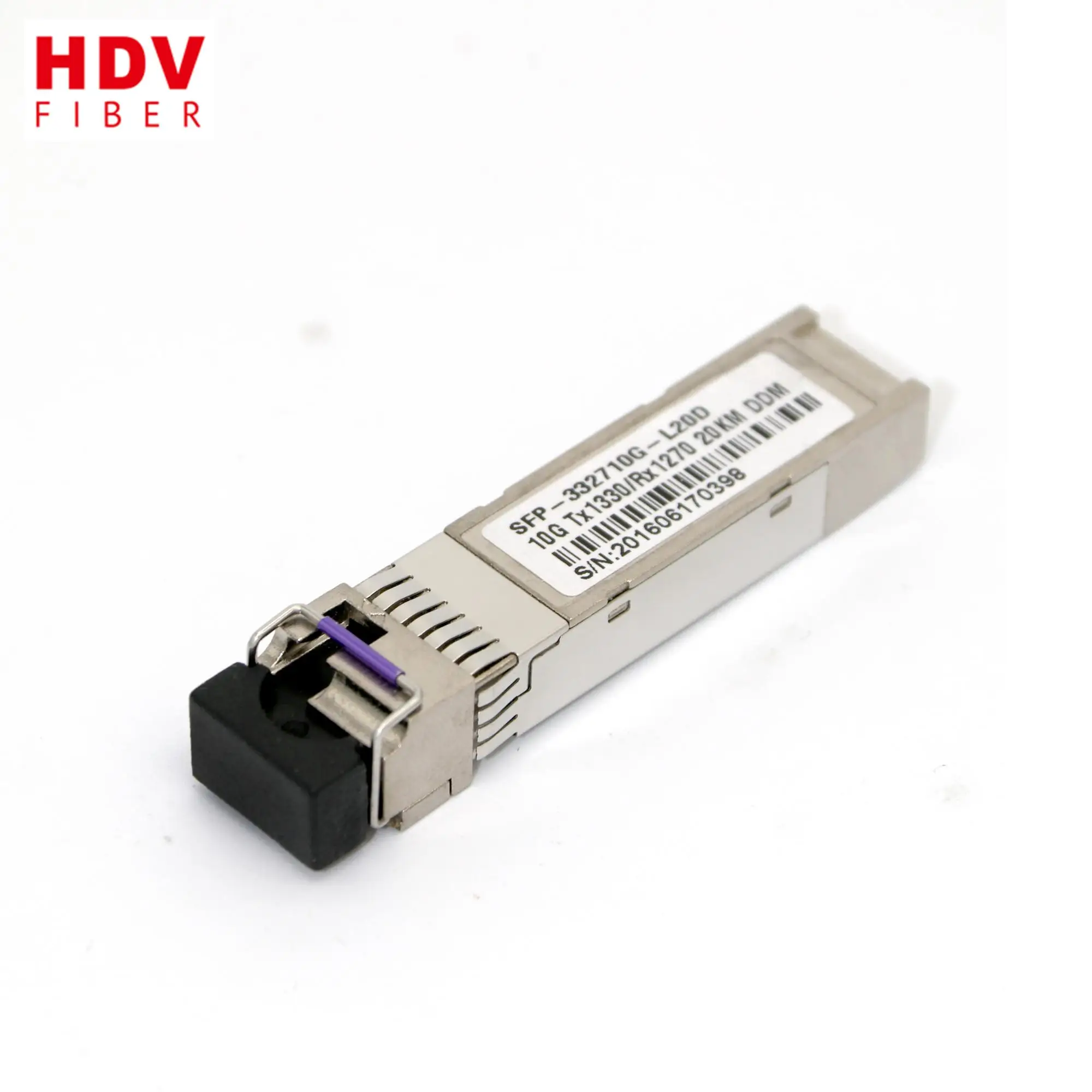  10 г SFP + mini gbic 40 км одного волокна WDM Двунаправленный Module