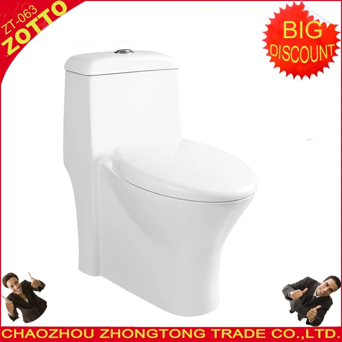  Pakistan 100mm Roughing-in Sanitary Wares Bathroom S-trap One Piece Bowl Floor Porcelain