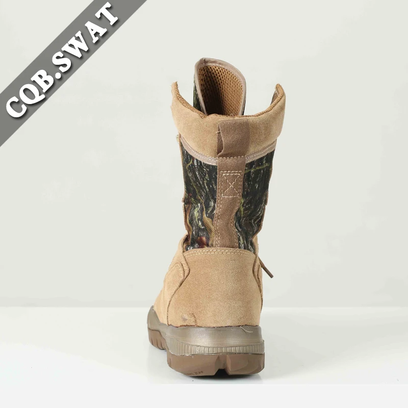 9 inch Ankle Combat Boots Camouflage USA Jungle Sand Safety Boots