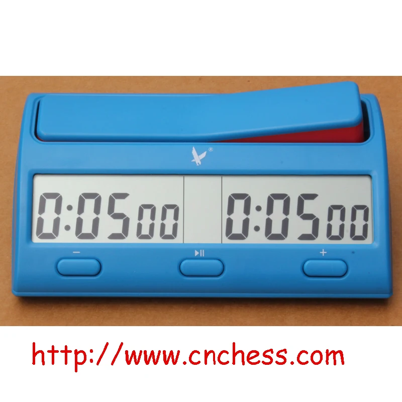 Digital quartz analog chess game clocks