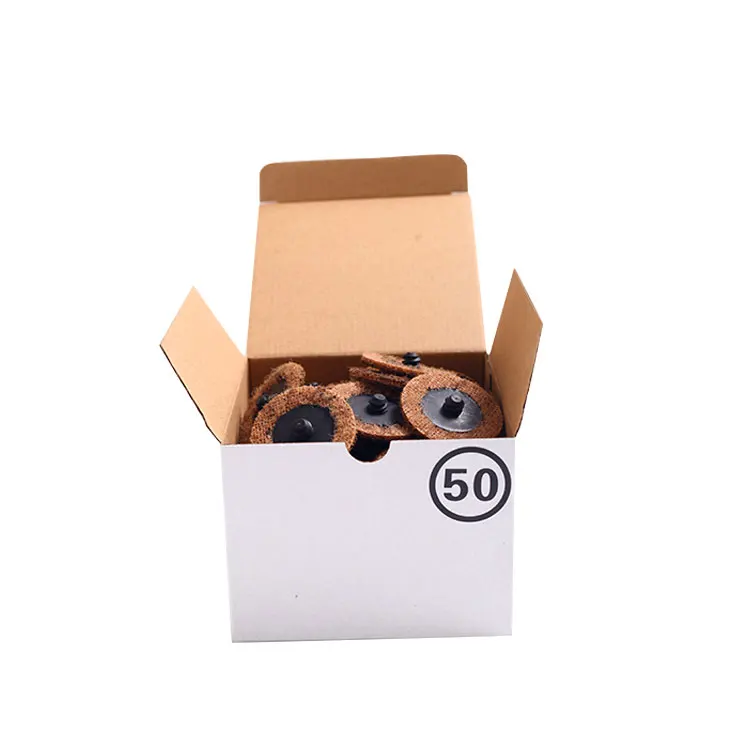 
Surface Conditioning Roloc Disc Coarse 2 inch 50mm Non-woven Disc Sanding Surface Grinder Quick Change Fiber Sanding Disc P24 