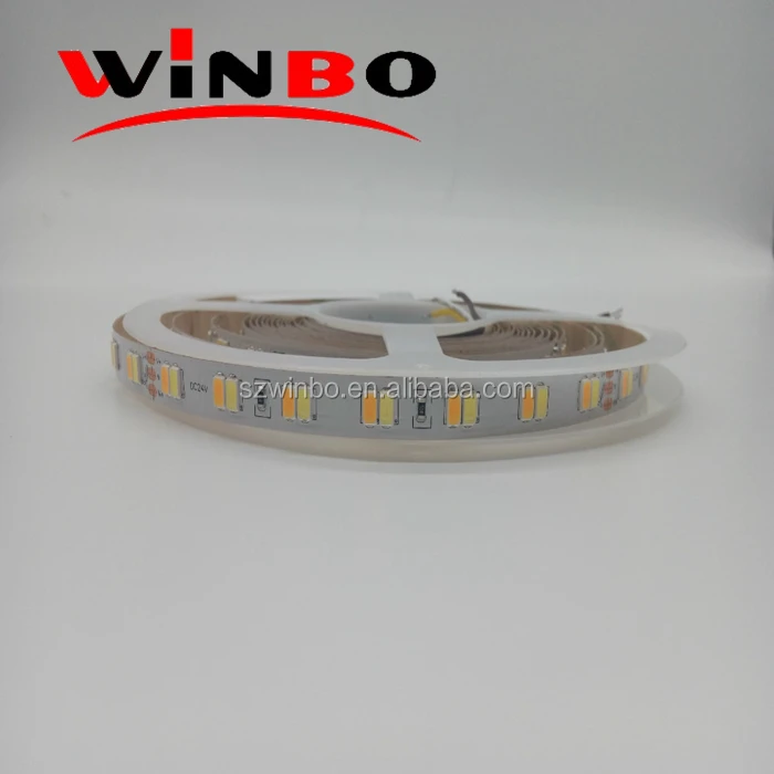 120leds SMD 5630 Cct warm white cool white Adjustable Led Strip Light