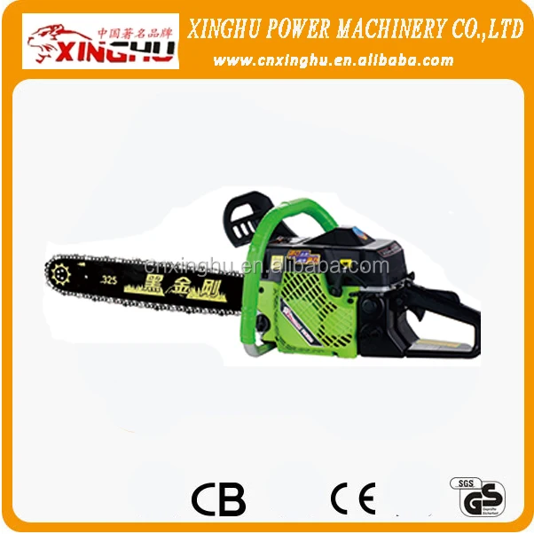Tree machine xh5800 Gasoline Chain Saw 58cc factory low price/SLW CHIAN SAW