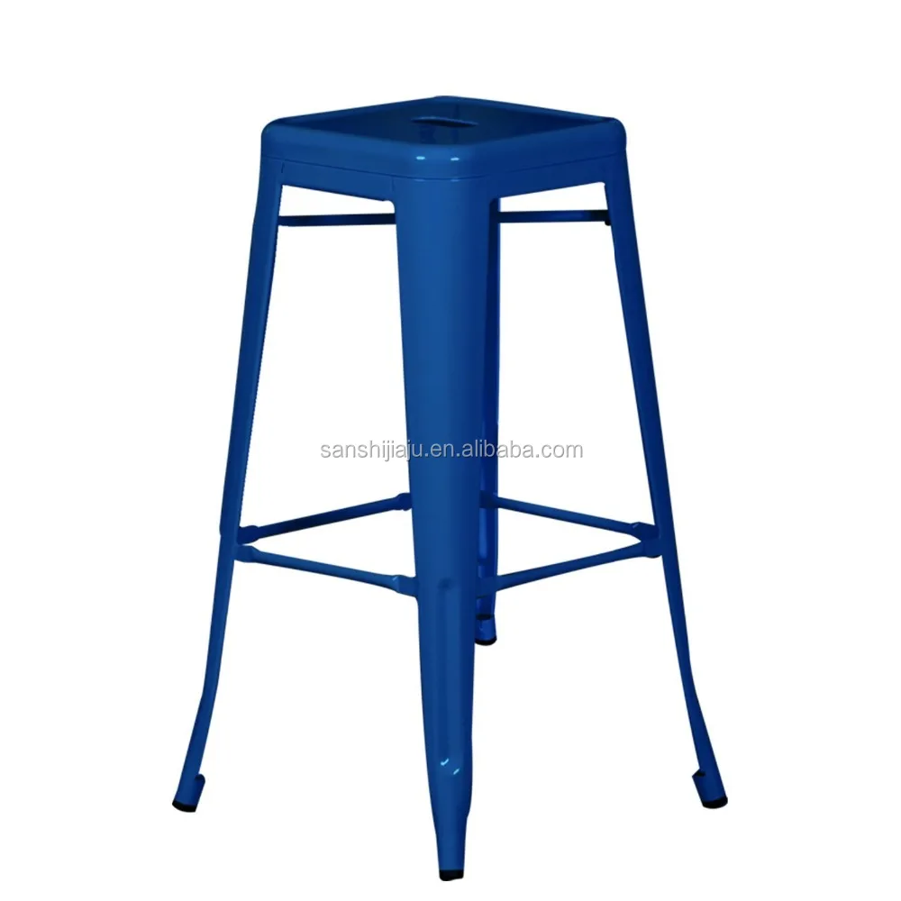 
Cheap red vintage industrial bar stool singer use metal high chair 