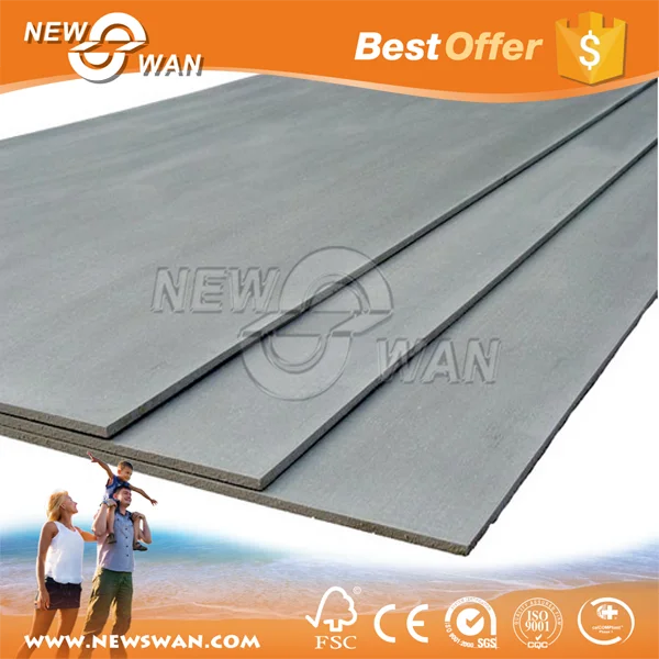 
Fiber cement board partition wall / wood grain siding panel 