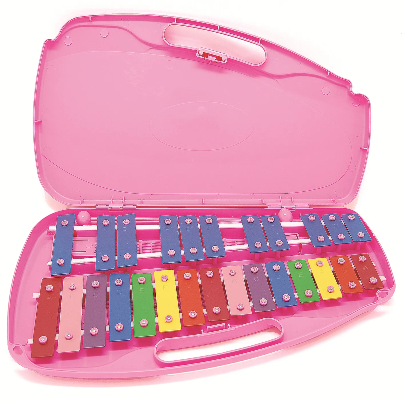 BEE brand 26 key xylophone colourful metal xylophone musical instruments for sale